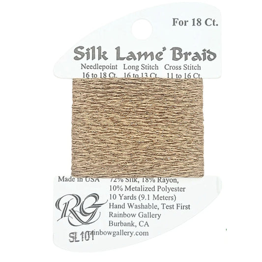 Silk Lame 18 - SL101 Honey Bronze