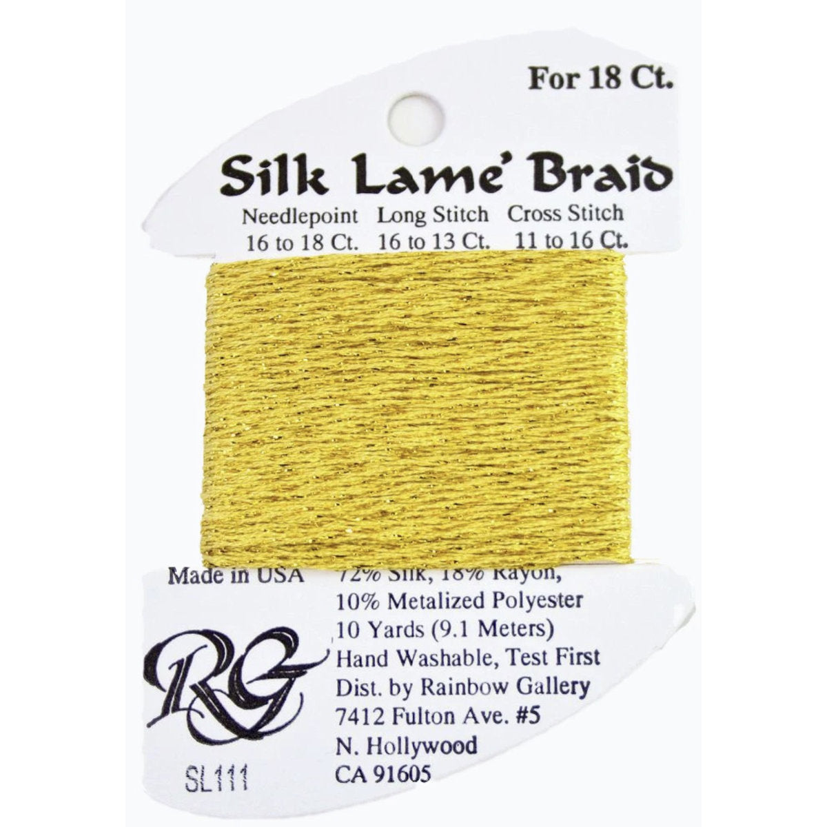 Silk Lame 18 - SL111 Chardonnay