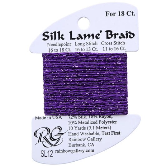 Silk Lame 18 - SL12 Purple