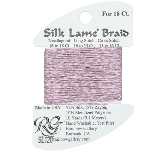 Silk Lame 18 - SL120 Lite Raspberry