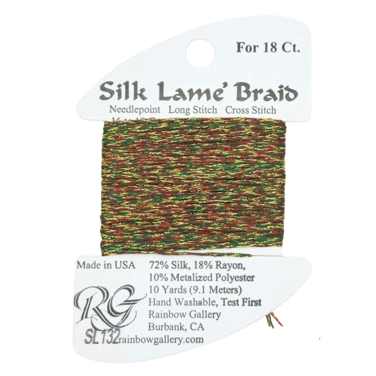 Silk Lame 18 - SL132 Christmas