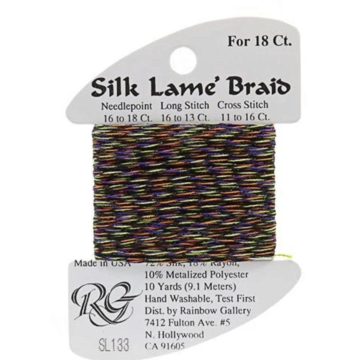 Silk Lame 18 - SL133 Halloween