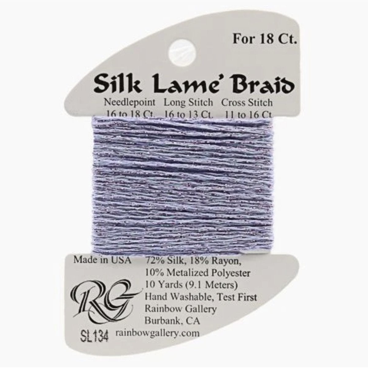 Silk Lame 18 - SL134 Misty Lilac