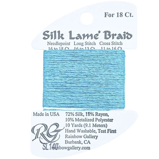 Silk Lame 18 - SL140 Jamaican Sea