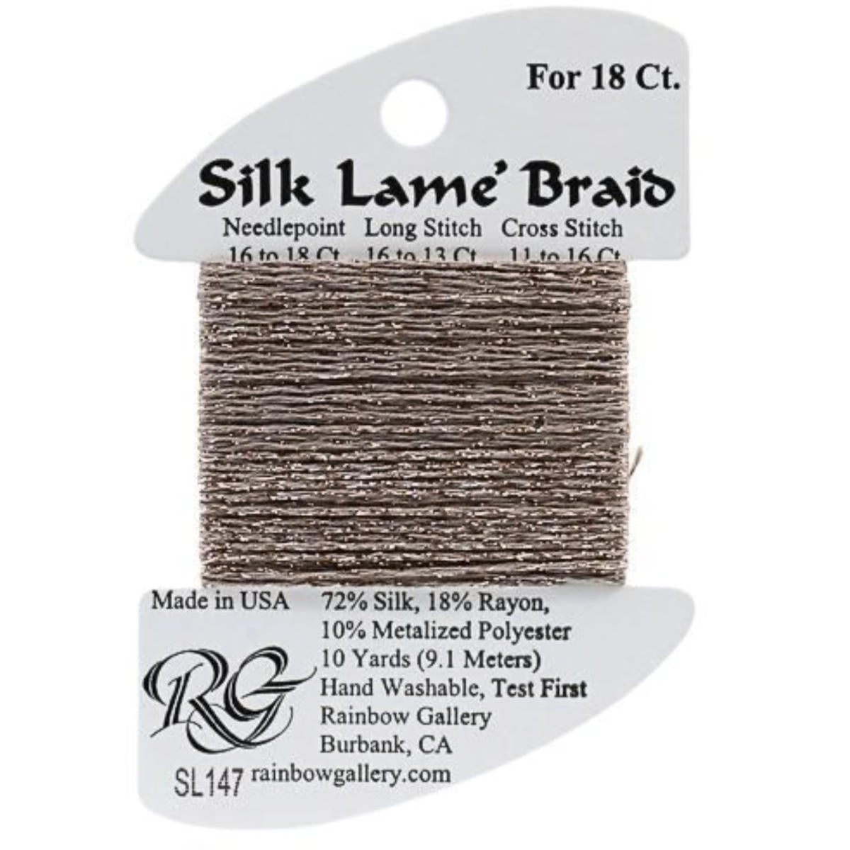 Silk Lame 18 - SL147 Taupe