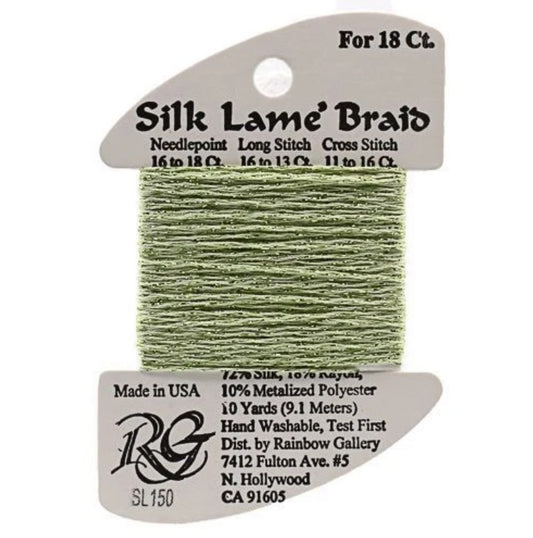 Silk Lame 18 - SL150 Daiquiri Green