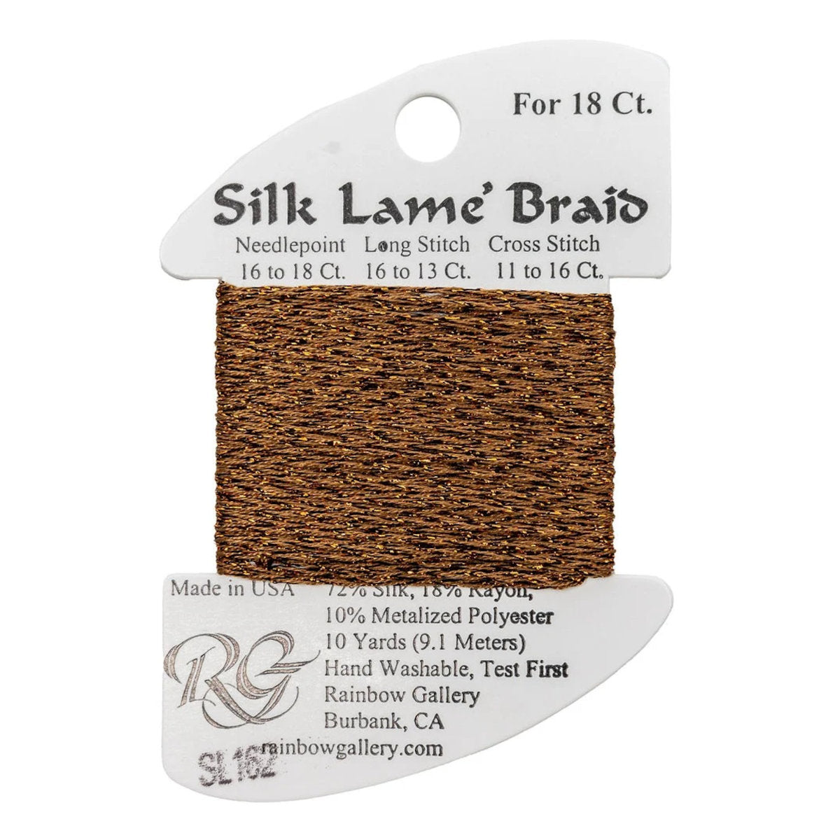 Silk Lame 18 - SL162 Hazel