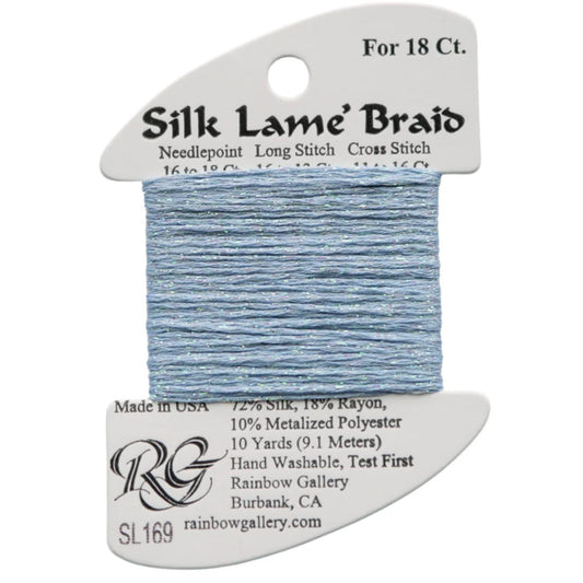 Silk Lame 18 - SL169 Blue Bell