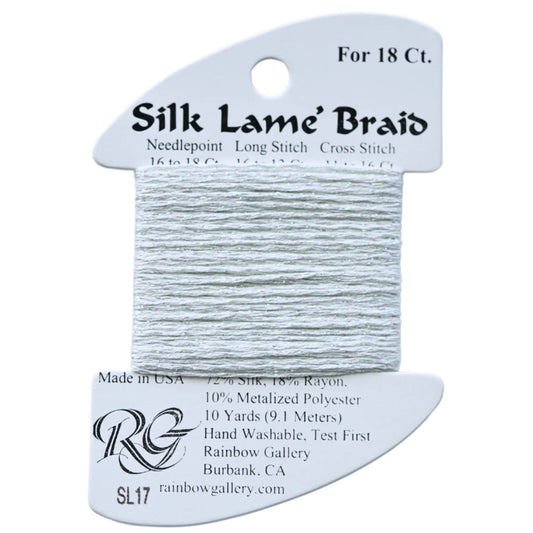 Silk Lame 18 - SL17 Lite Surf Blue