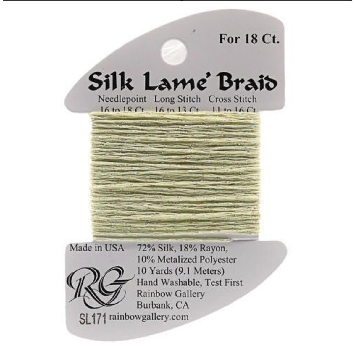 Silk Lame 18 - SL171 Mellow Yellow