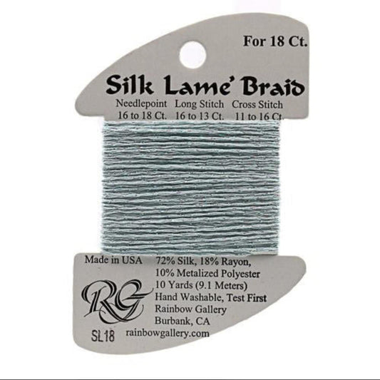 Silk Lame 18 - SL18 Surf Blue
