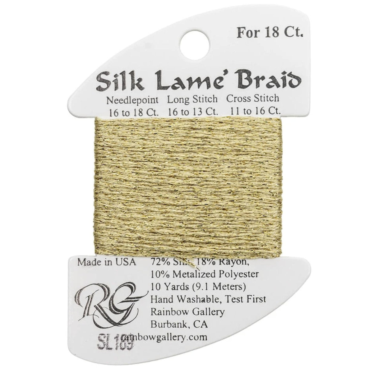 Silk Lame 18 - SL189 Banana Crepe