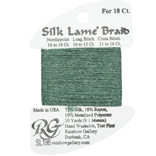 Silk Lame 18 - SL198 Wasabi