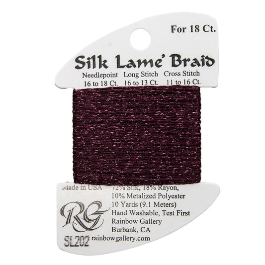 Silk Lame 18 - SL202 Wild Plum