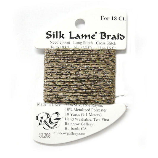 Silk Lame 18 - SL208 Antique Bronze
