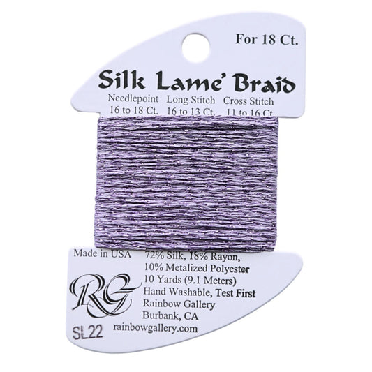 Silk Lame 18 - SL22 Lavender