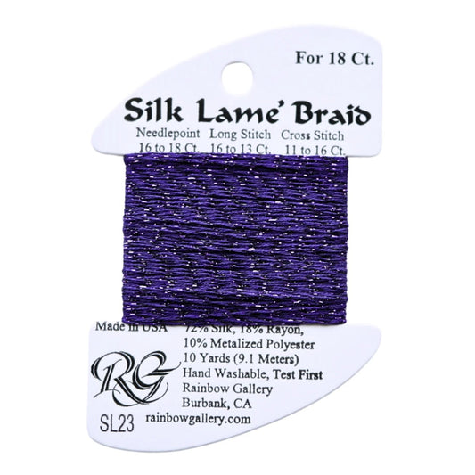 Silk Lame 18 - SL23 Dark Lavender