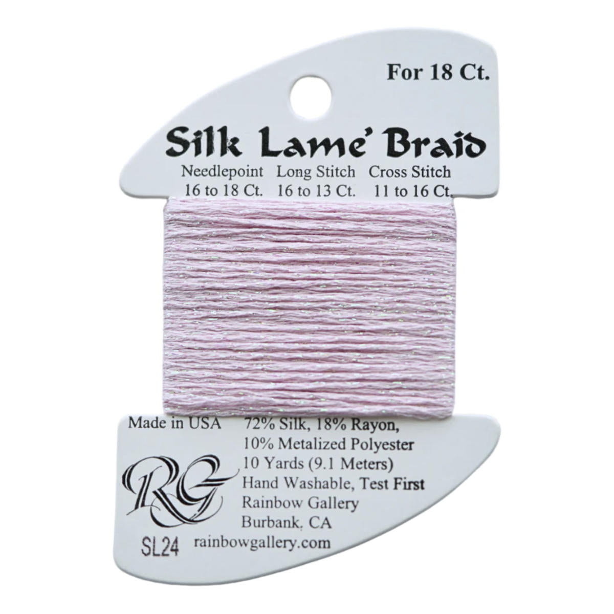 Silk Lame 18 - SL24 Baby Pink
