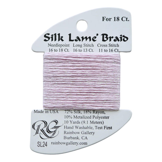 Silk Lame 18 - SL24 Baby Pink