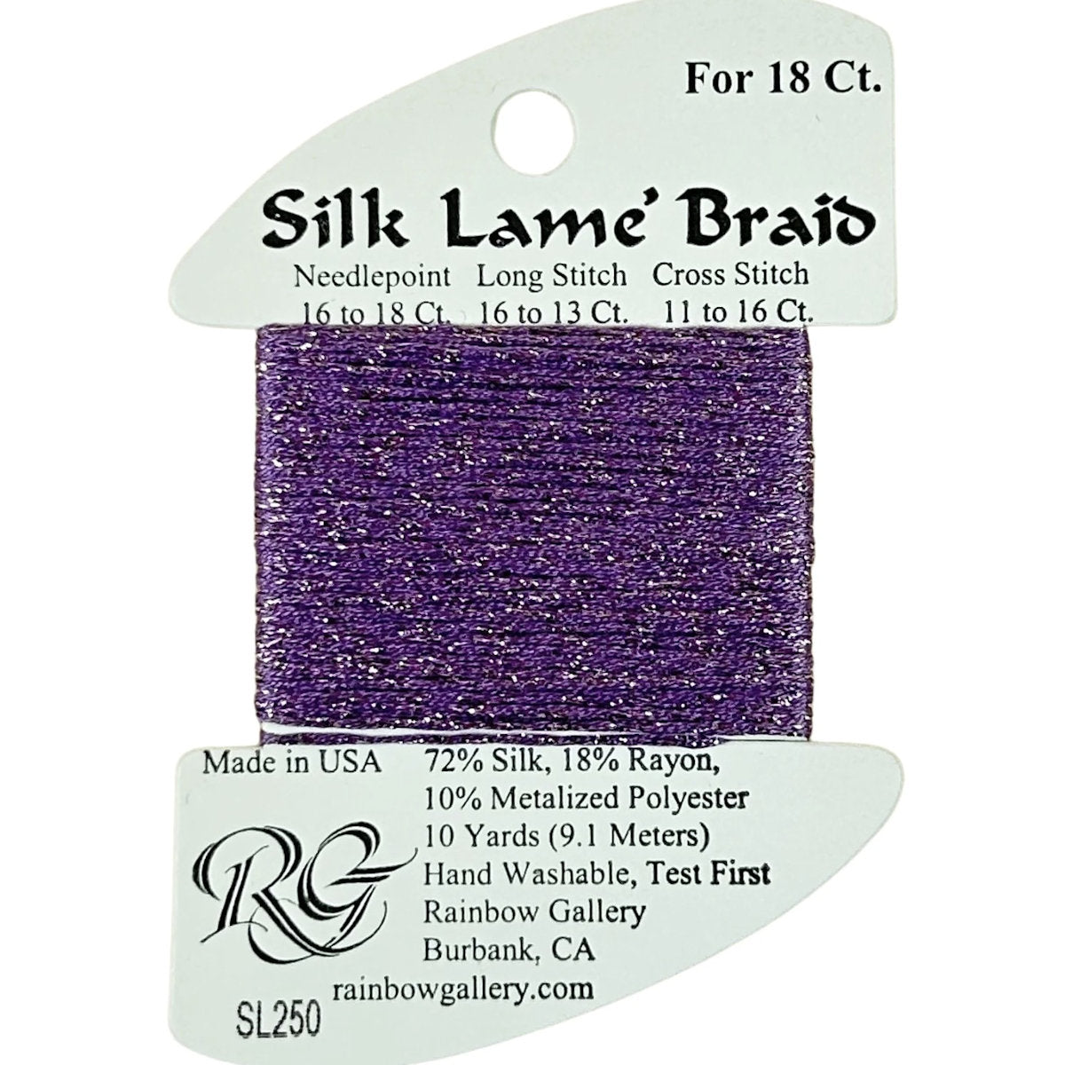 Silk Lame 18 - SL250 Heather Glen