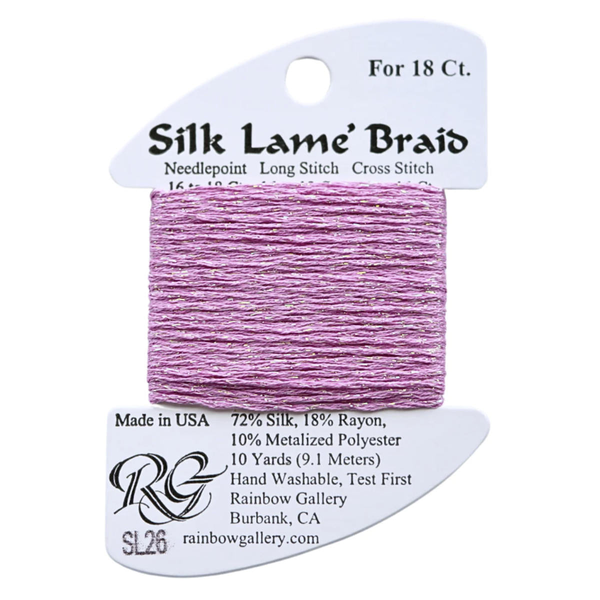 Silk Lame 18 - SL26 Raspberry