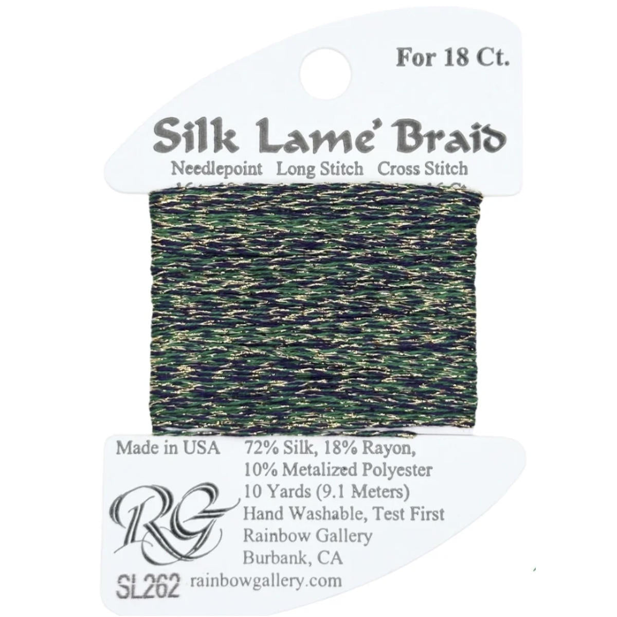 Silk Lame 18 - SL262 Mardi Gras