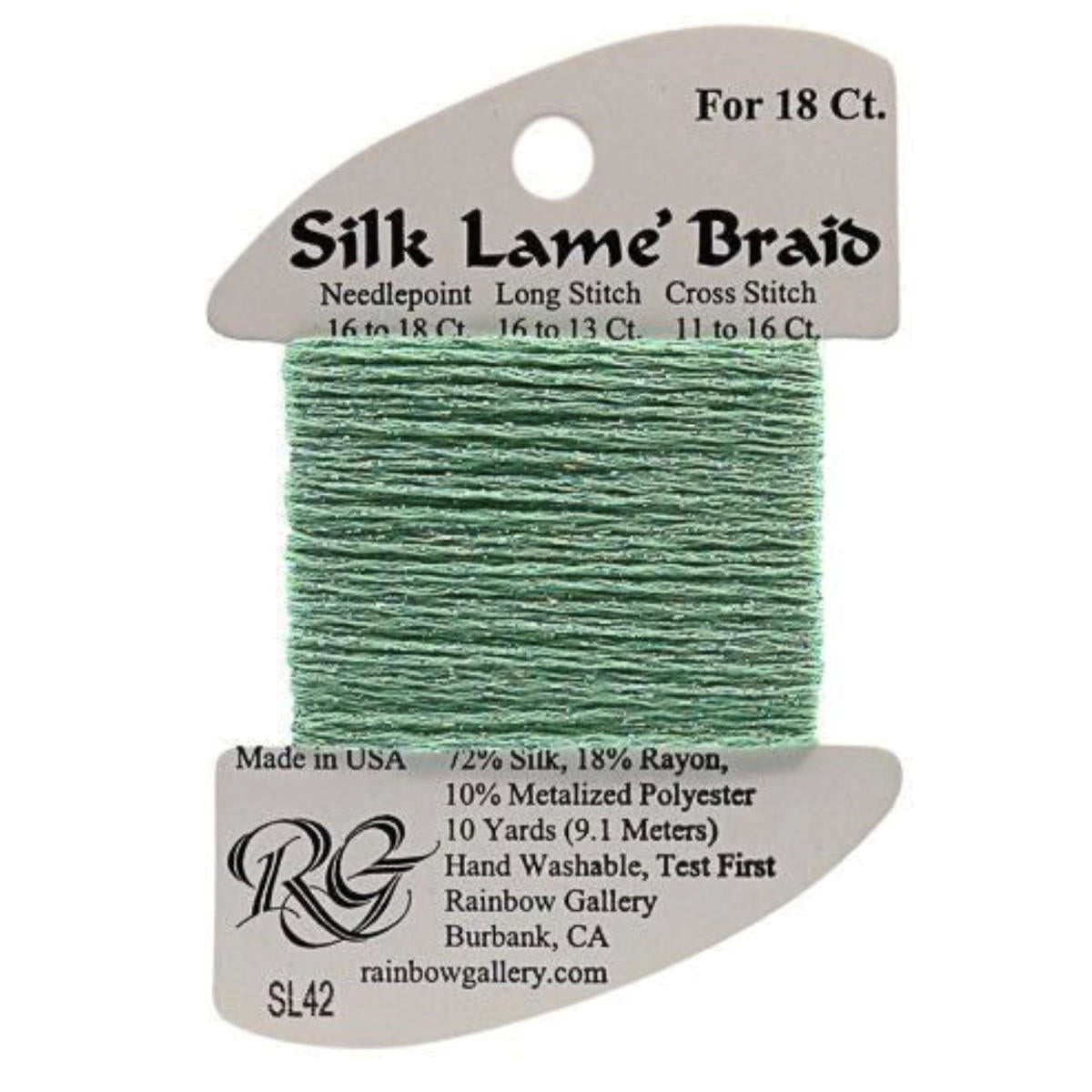 Silk Lame 18 - SL42 Mint