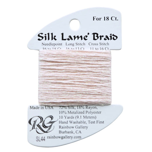 Silk Lame 18 - SL44 Lite Shell Pink