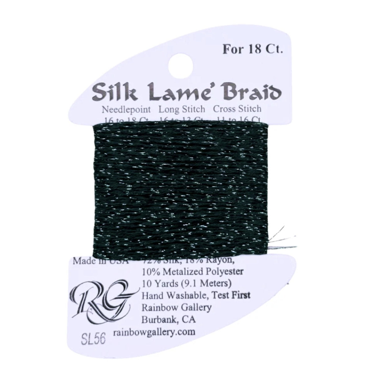 Silk Lame 18 - SL56 Forest Green