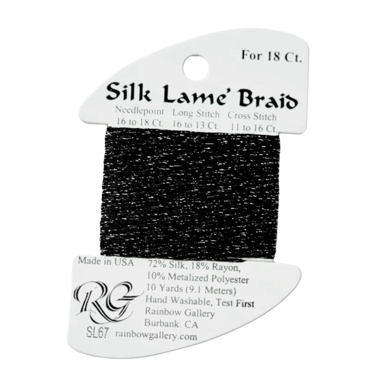 Silk Lame 18 - SL67 Antique Silver