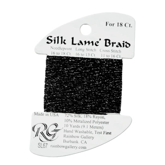 Silk Lame 18 - SL67 Antique Silver