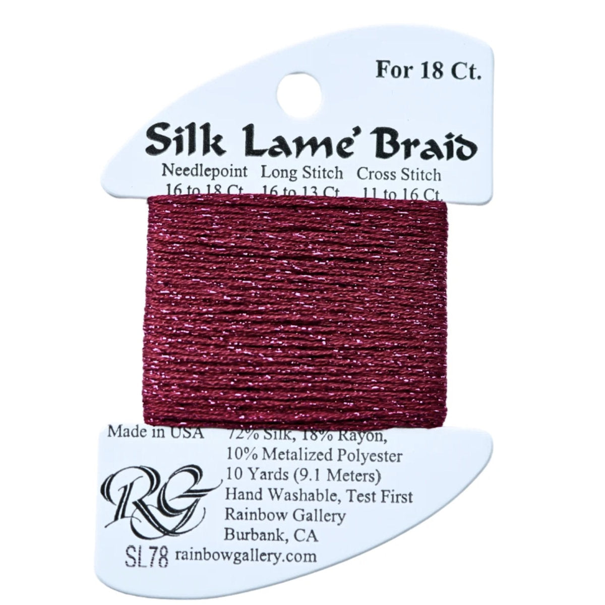 Silk Lame 18 - SL78 Cherry