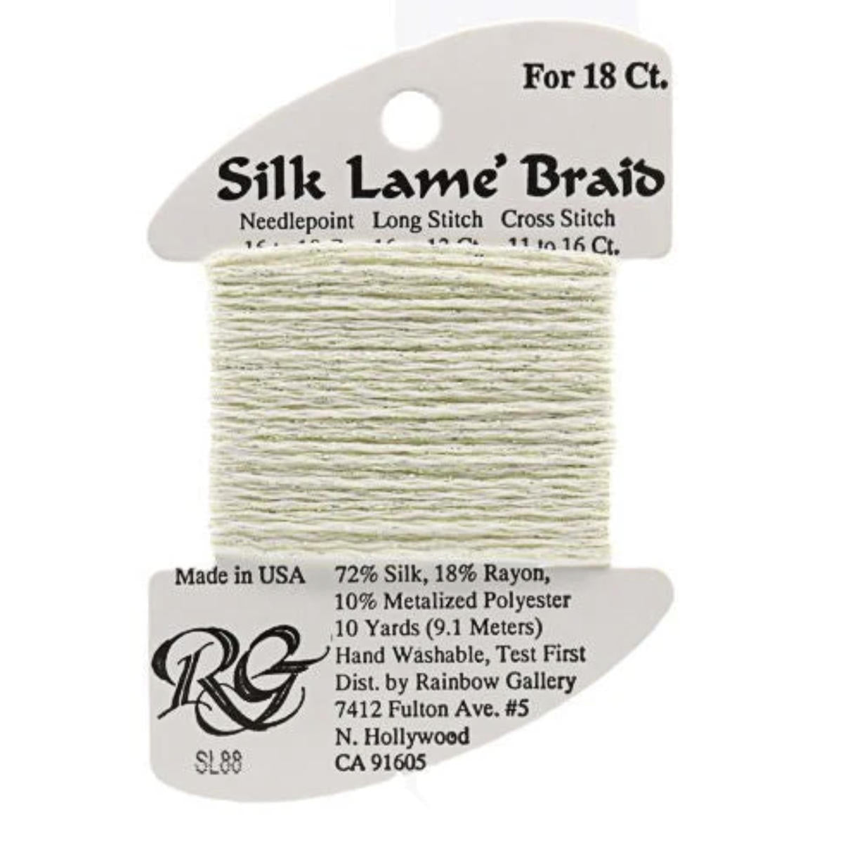 Silk Lame 18 - SL88 Lemon Lite