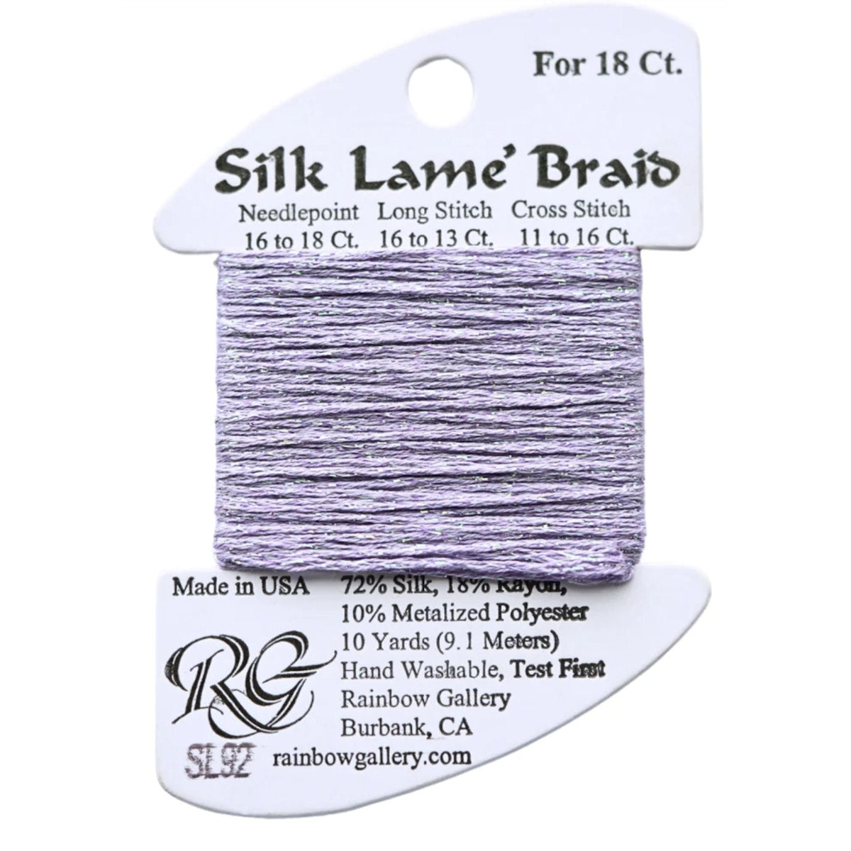 Silk Lame 18 - SL92 Lite Lilac