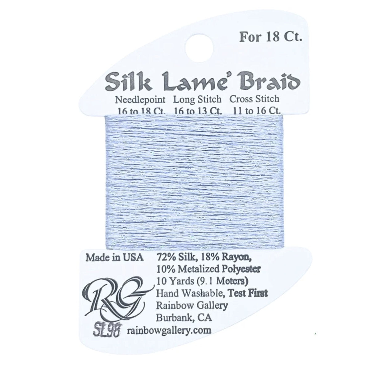 Silk Lame 18 - SL98 Pale Antique Blue