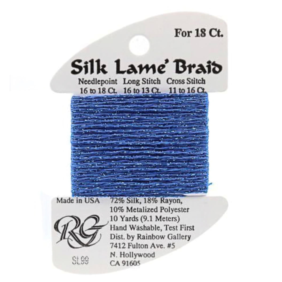 Silk Lame 18 - SL99 Classic Blue