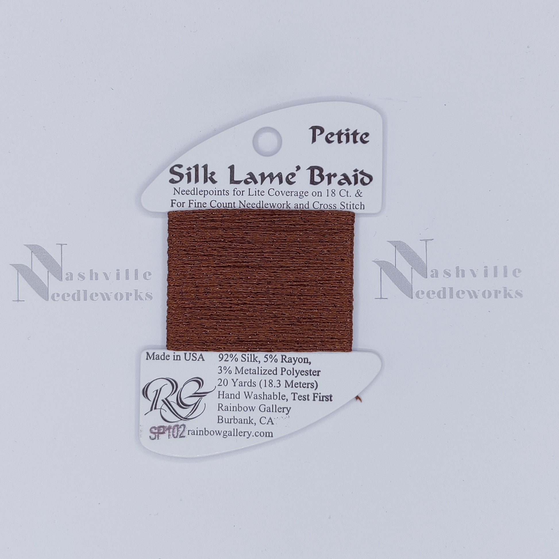 Petite Silk Lame - SP102 Warm Brown