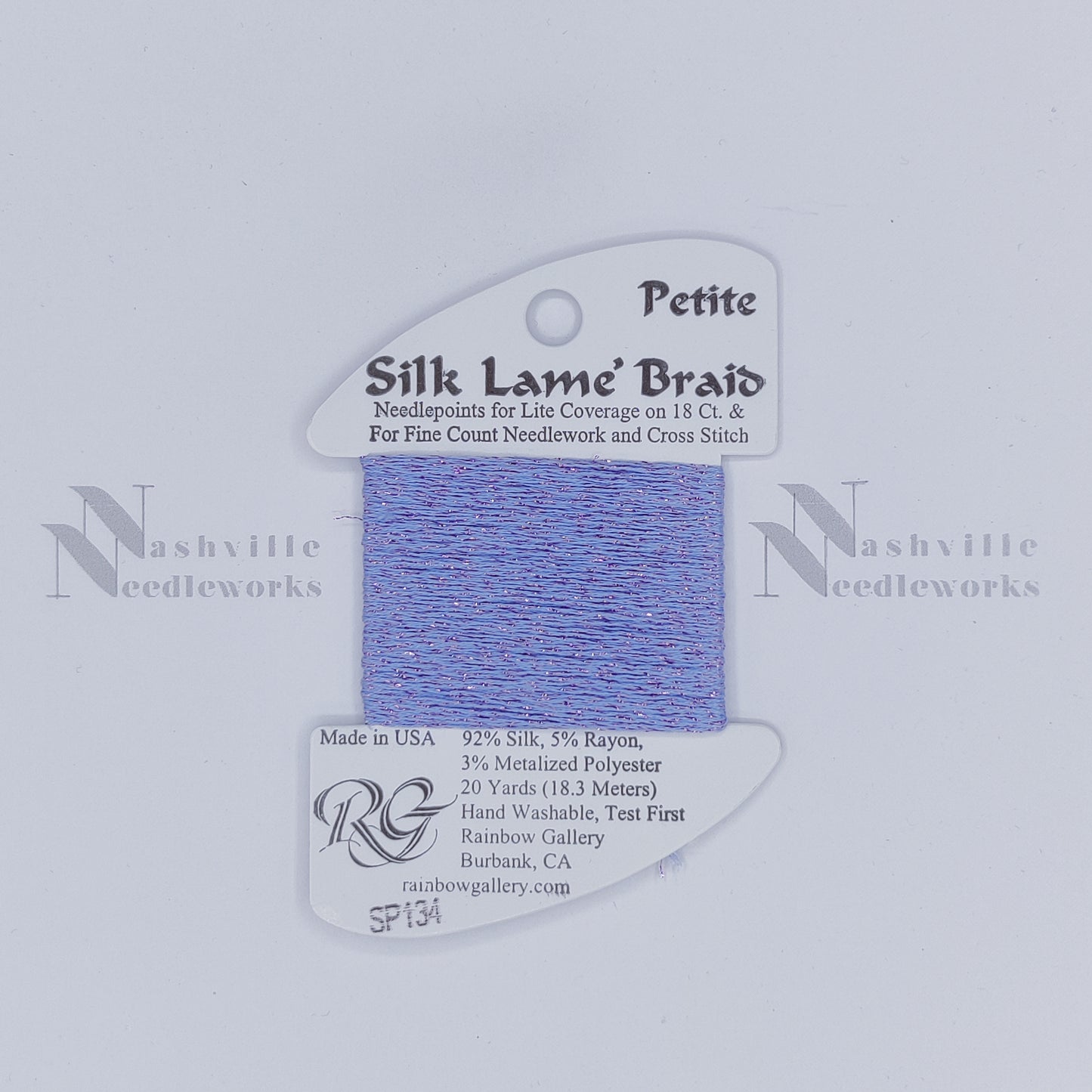 Petite Silk Lame - SP134 Misty Lilac