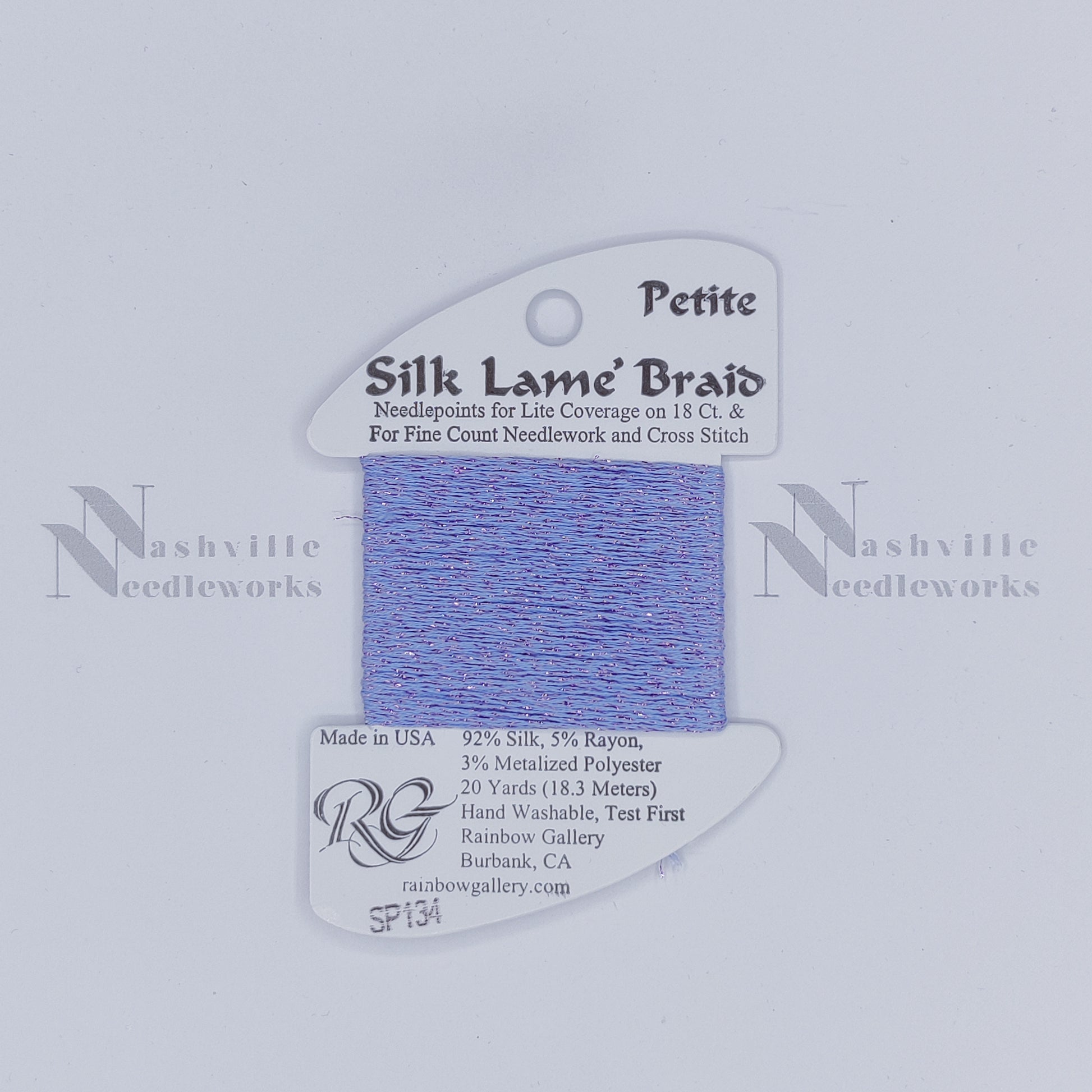 Petite Silk Lame - SP134 Misty Lilac
