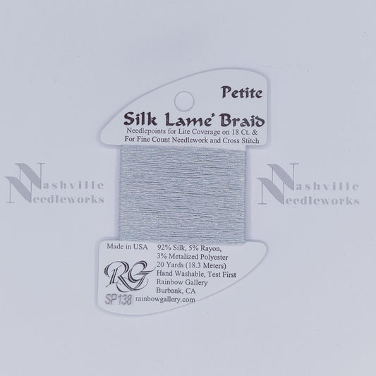 Petite Silk Lame - SP138 Glacier