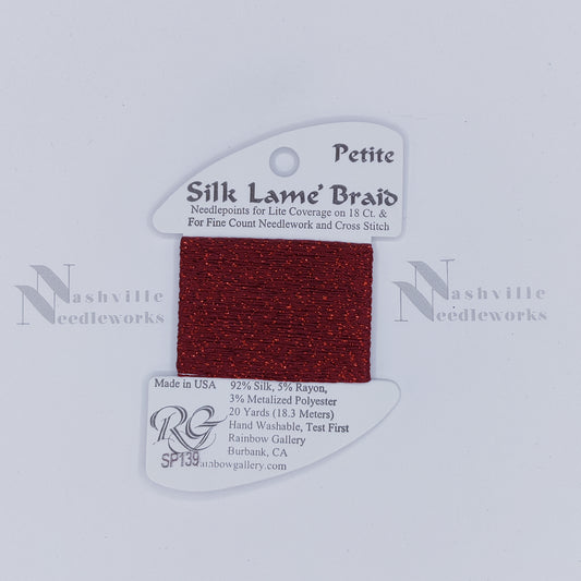 Petite Silk Lame - SP139 Cardinal