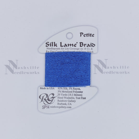 Petite Silk Lame - SP14 Blue