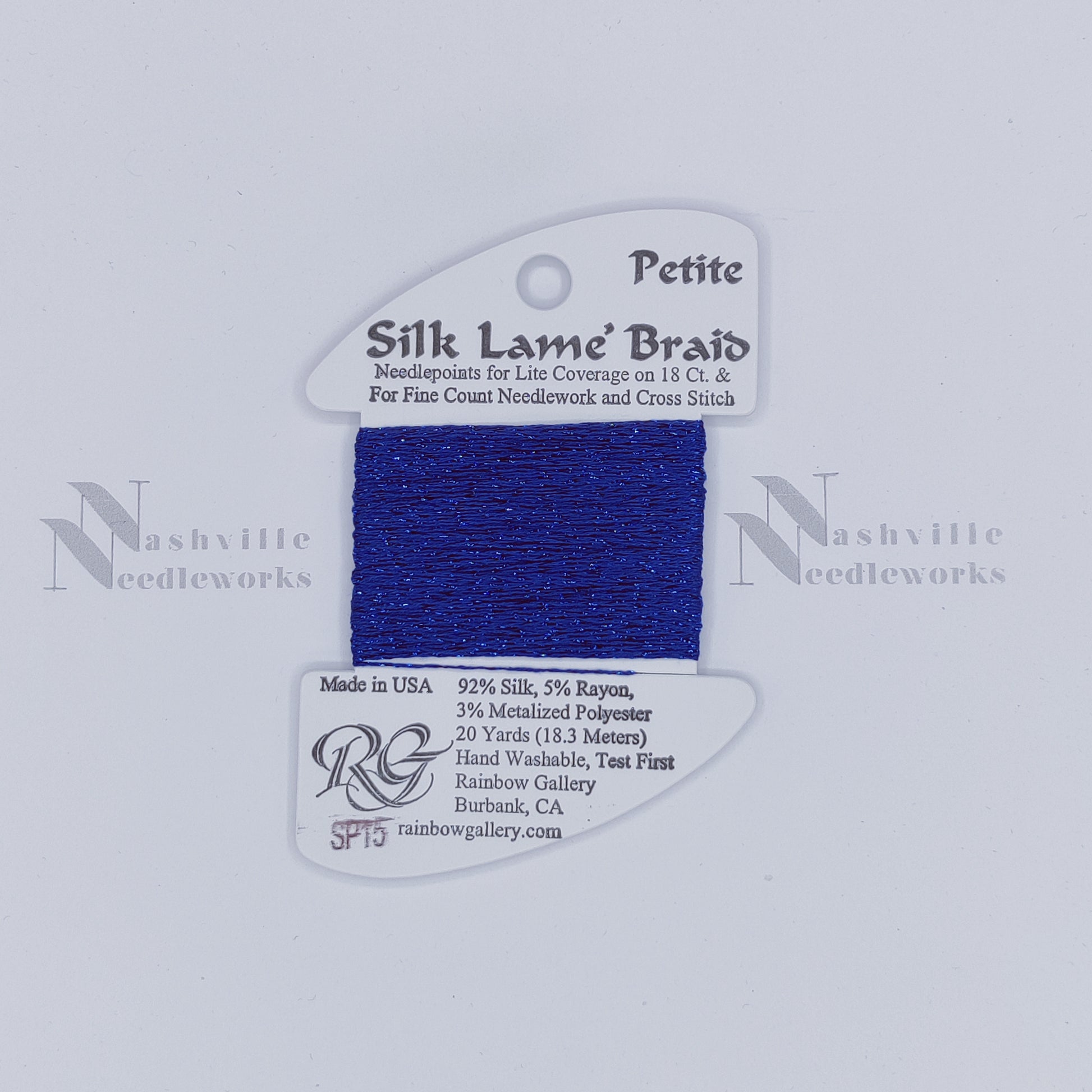 Petite Silk Lame - SP15 Dark Blue