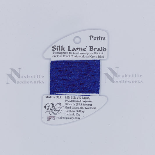 Petite Silk Lame - SP15 Dark Blue