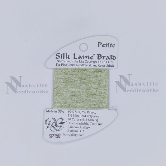 Petite Silk Lame - SP150 Daiquiri Green