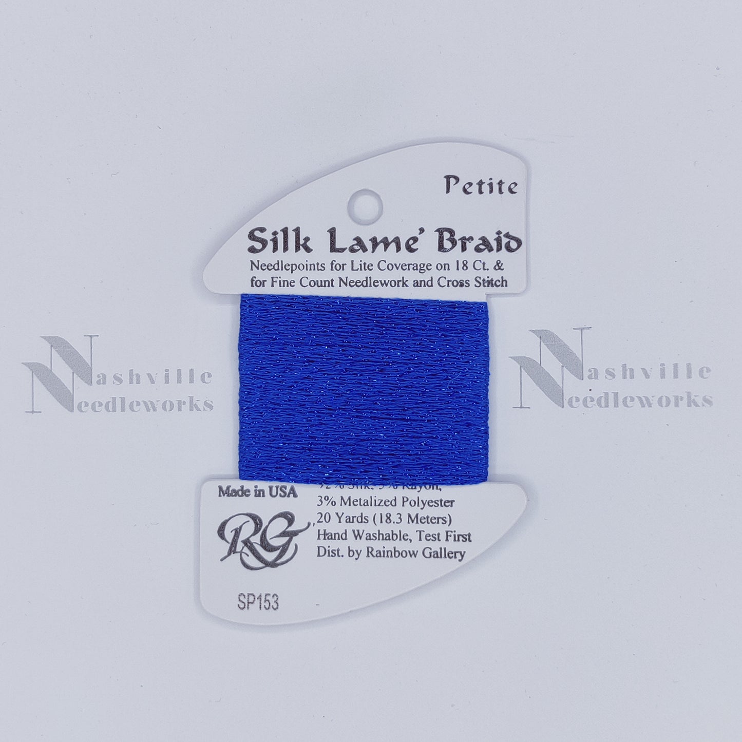 Petite Silk Lame - SP153 Classic Blue 2