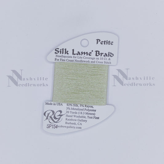 Petite Silk Lame - SP154 Misty Green