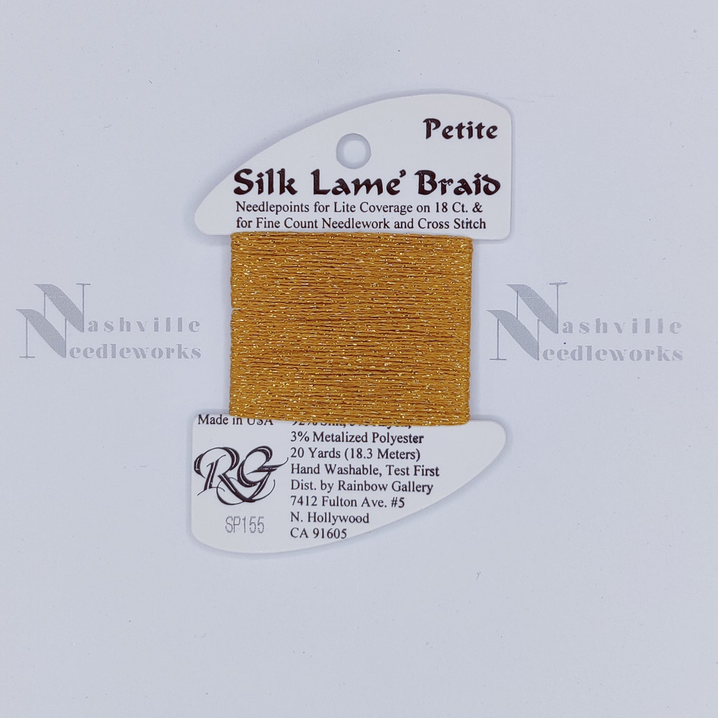 Petite Silk Lame - SP155 Harvest Gold