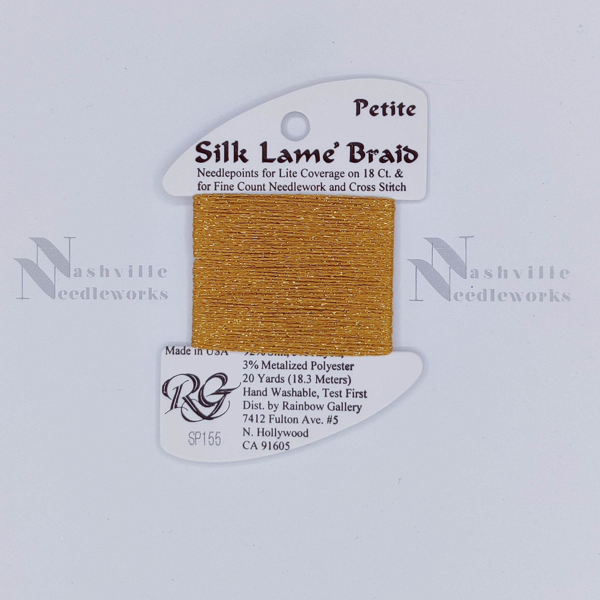 Petite Silk Lame - SP155 Harvest Gold