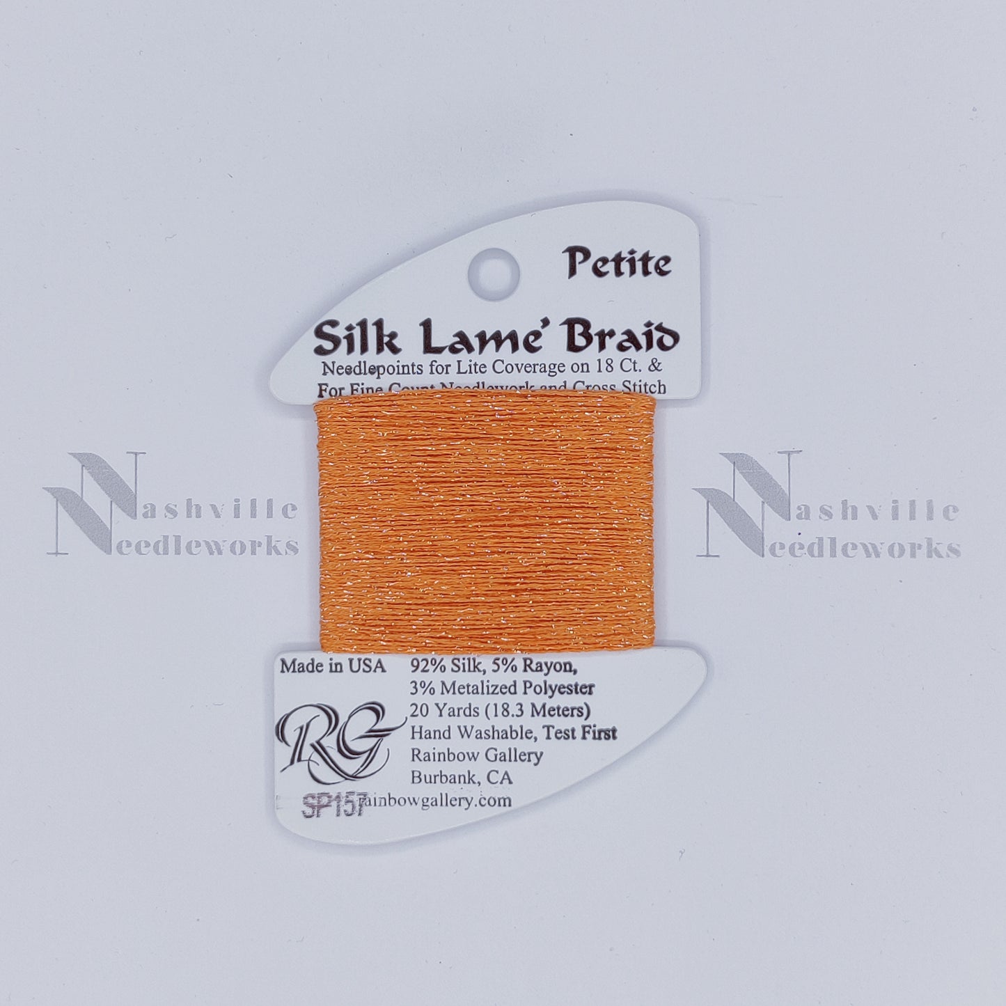 Petite Silk Lame - SP157 Tangelo